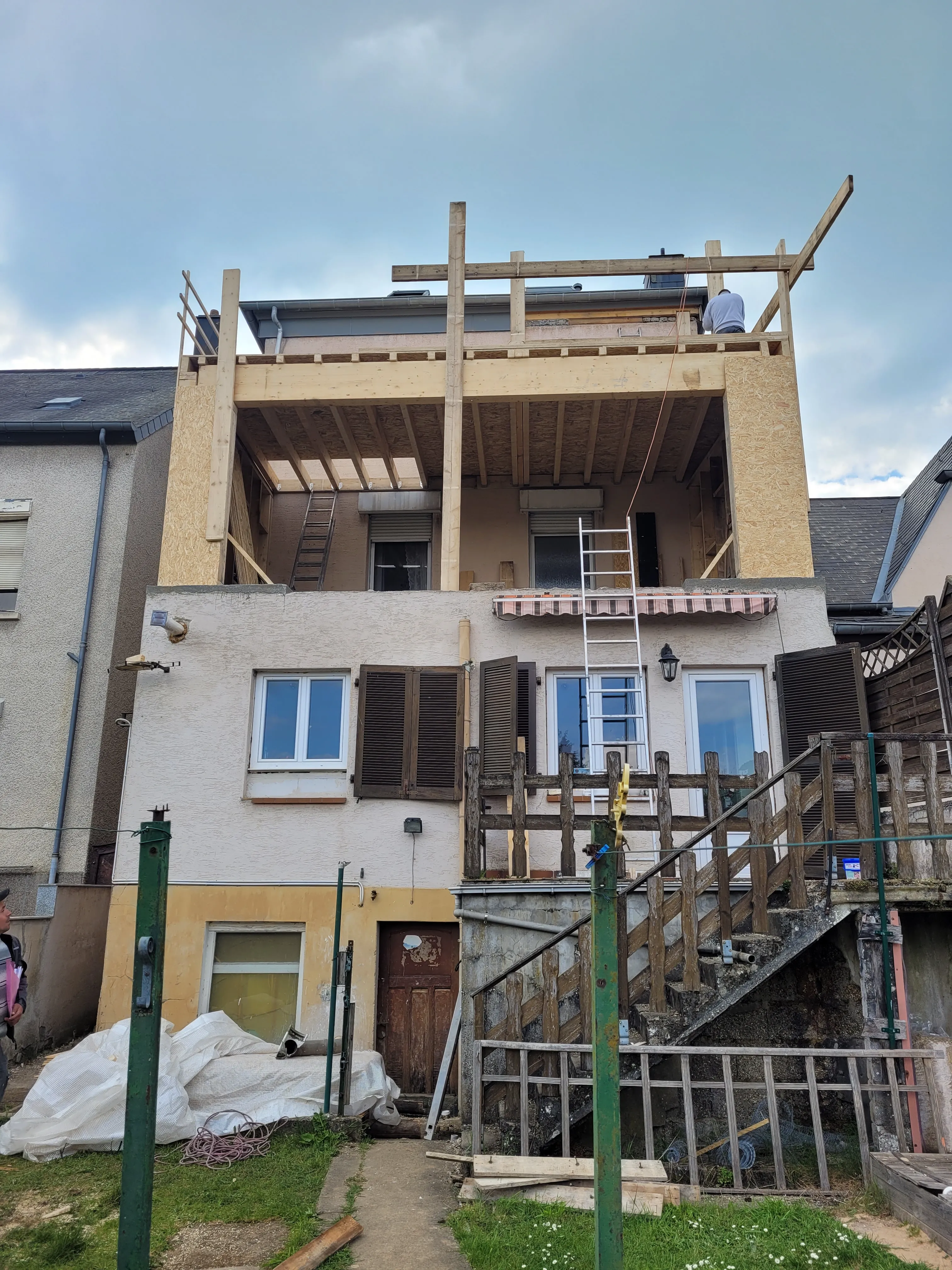 Timber extension — Bettembourg — photo 4