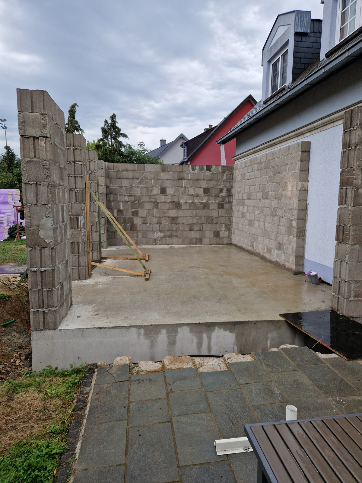 Masonry extension — Weiler-la-Tour — photo 3
